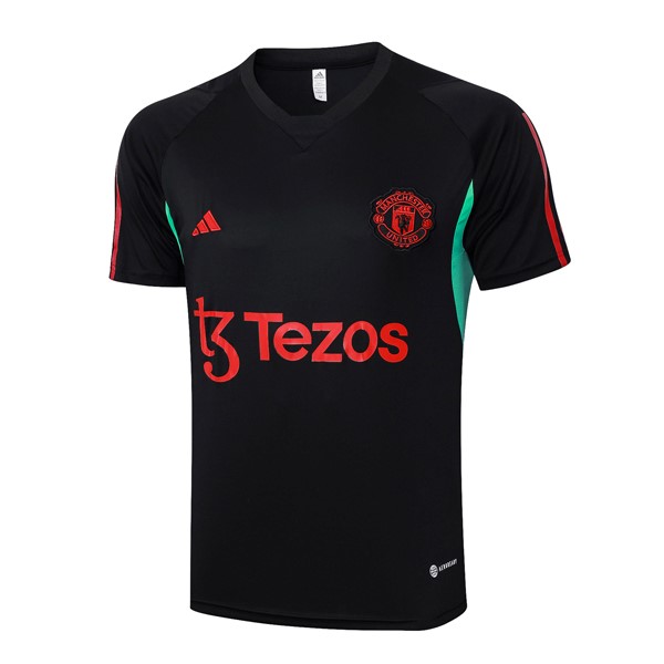 Maglia Formazione Manchester United 2024 Nero